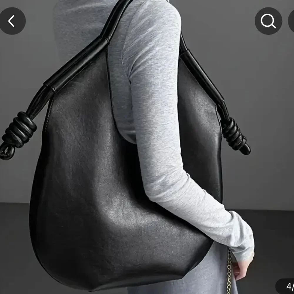 Amazon Elegant Brown PU Shoulder Bag